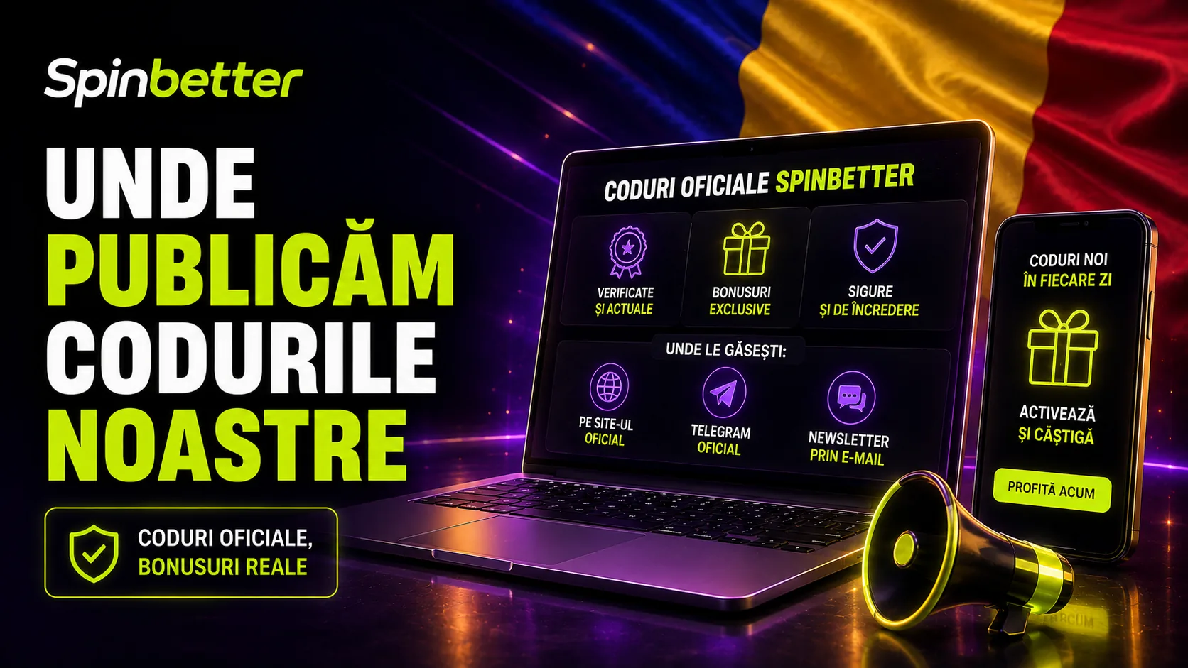 cod promoțional SpinBetter România: unde îl publicăm
